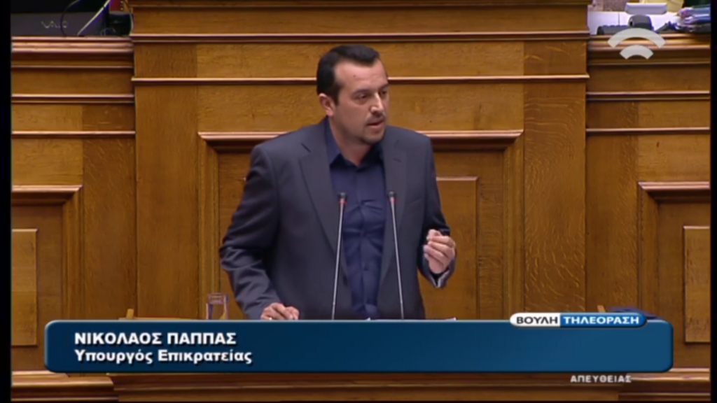Παππάς: Η συμφωνία θα ψηφιστεί τμηματικά – ΒΙΝΤΕΟ