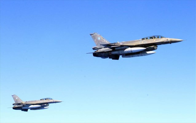 Διπλή ελληνική αναχαίτιση των τουρκικών F-16 – BINTEO