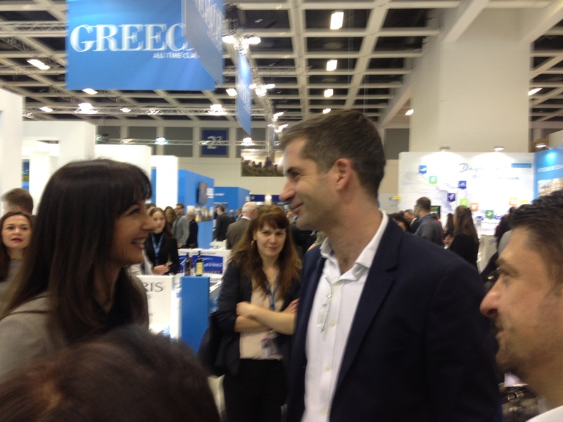 Κουντουρά και Μπακογιάννης στην έκθεση τουρισμού ITB – ΦΩΤΟ