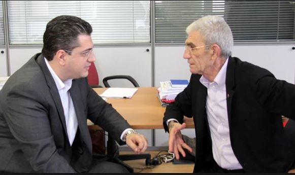 Μπουτάρης και Τζιτζικώστας κάτω από την ίδια ομπρέλα – ΦΩΤΟ