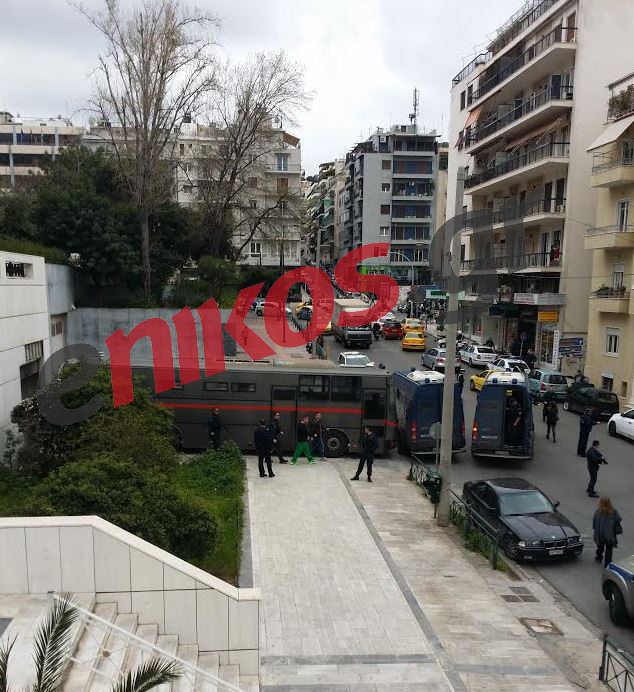 Αυστηρά μέτρα ασφαλείας στη δίκη για τη δολοφονία των αστυνομικών – ΦΩΤΟ