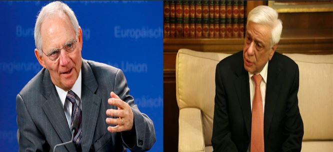 Τηλεφωνική επικοινωνία Παυλόπουλου – Σόιμπλε