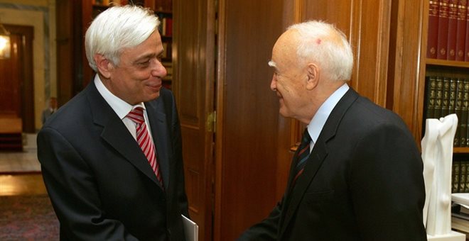 Γεύμα Παπούλια – Παυλόπουλου με Τσίπρα – Σαμαρά