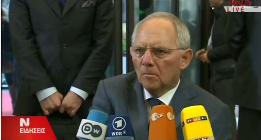 Σόιμπλε: Οι Έλληνες πρέπει να υλοποιήσουν τις δεσμεύσεις τους – ΒΙΝΤΕΟ