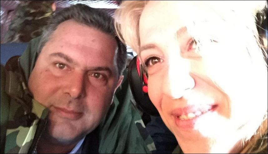 Η Selfie του Καμμένου με τη Δούρου – ΦΩΤΟ