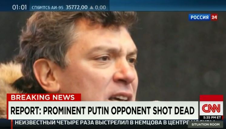 Δύο συλλήψεις για τη δολοφονία Νεμτσόφ