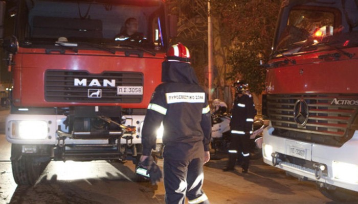 Στις φλόγες τυλίχτηκε σπίτι στα Χανιά