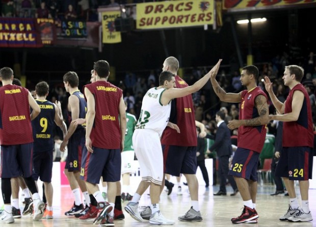 Με δανεικά παπούτσια προπονήθηκε η «Μπάρτσα»