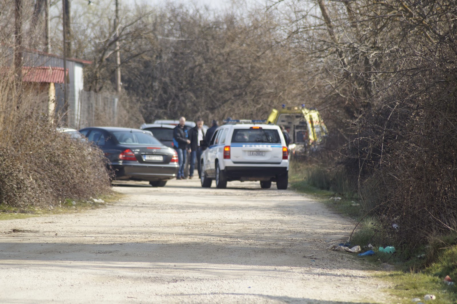 ΦΩΤΟ από το σημείο που βρέθηκε η σορός του Βαγγέλη Γιακουμάκη