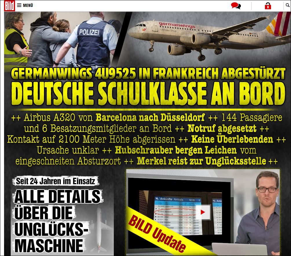 Γερμανοί μαθητές επέβαιναν στο μοιραίο Airbus