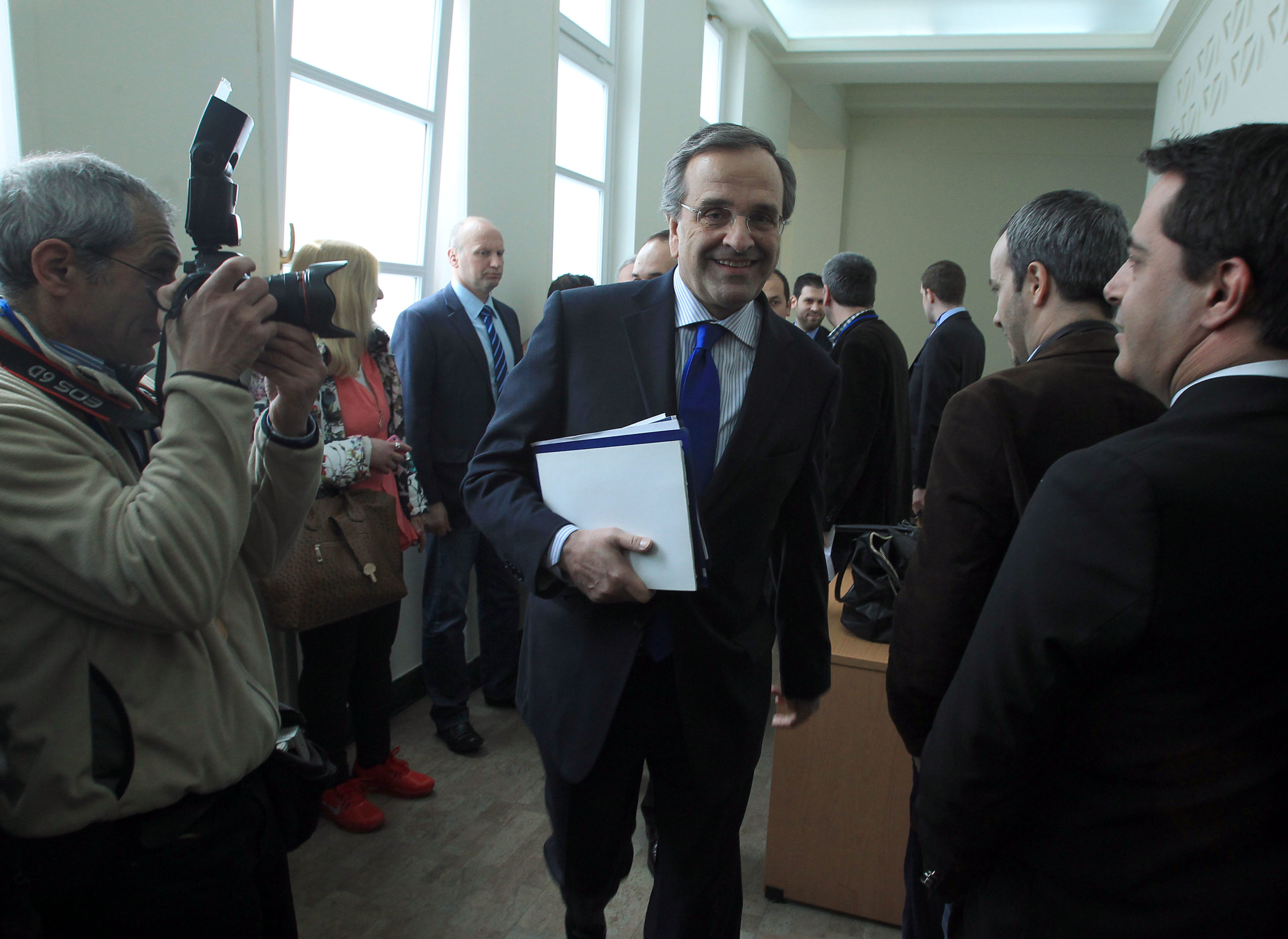 Το μήνυμα του Σαμαρά σε όσους βουλευτές τον αμφισβητούν