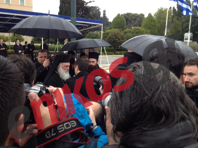 Συνομιλία Τσίπρα – Ιερώνυμου – ΦΩΤΟ