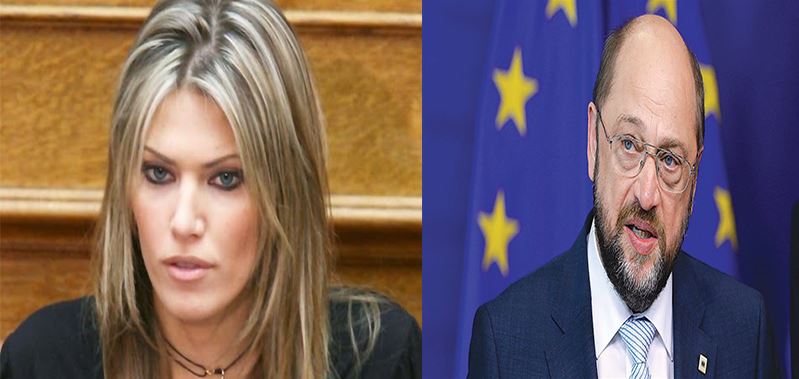 Η Καϊλή στον Σούλτς για να διαμαρτυρηθεί – ΦΩΤΟ