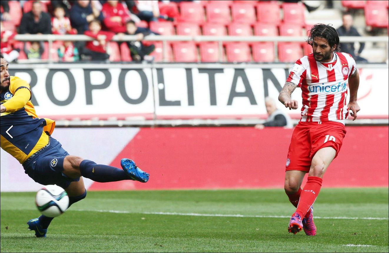 Ο Ολυμπιακός νίκησε με 2-0 τον Αστέρα