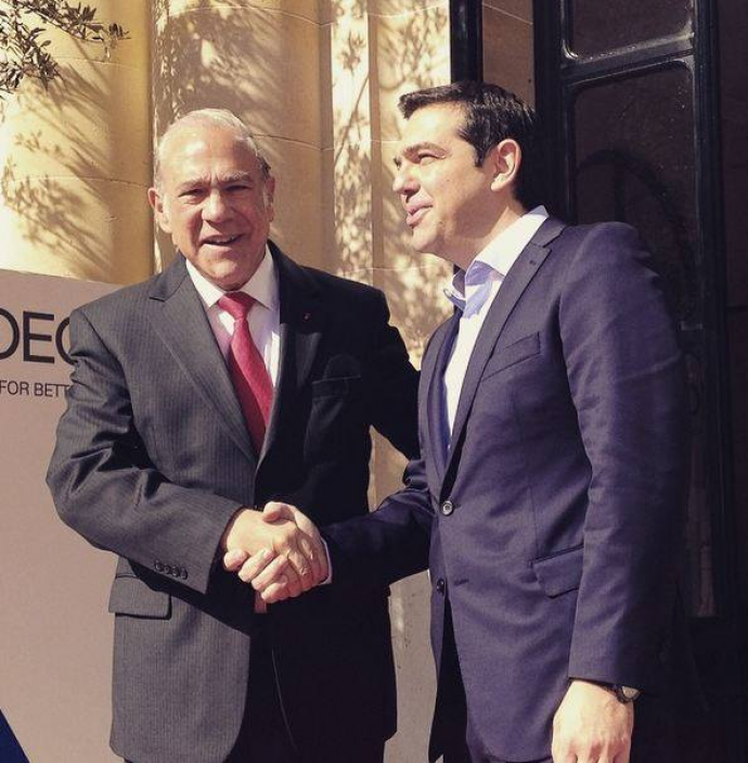 Σε εξέλιξη η συνάντηση Τσίπρα – Γκουρία