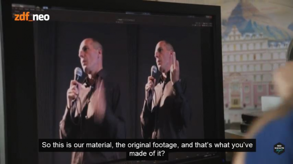 ZDF: Το βίντεο με τον Βαρουφάκη ήταν σατιρικό