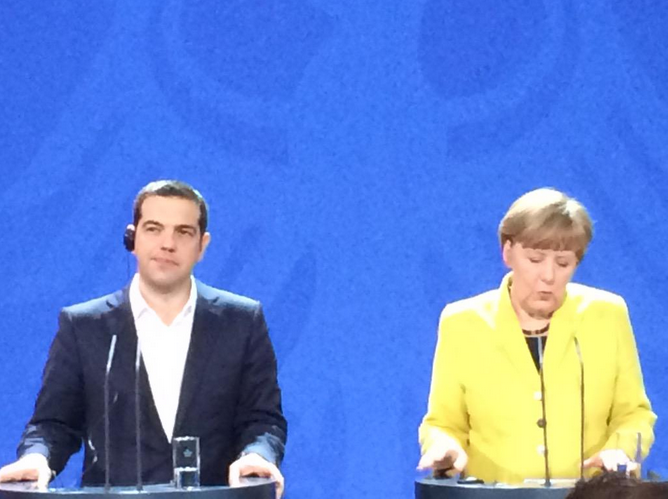 LIVE – Oι δηλώσεις Μέρκελ- Τσίπρα