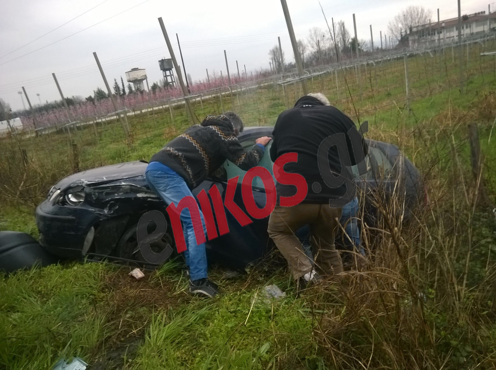 Τροχαίο με τραυματία – ΦΩΤΟ