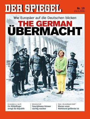 Η Μέρκελ με ναζί αξιωματικούς στον Παρθενώνα στο εξώφυλλο του Der Spiegel