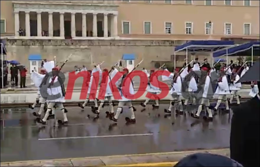 Η παρέλαση των ευζώνων – ΒΙΝΤΕΟ