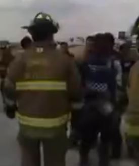 Αστυνομικοί και πυροσβέστες συμπλέκονται – ΒΙΝΤΕΟ