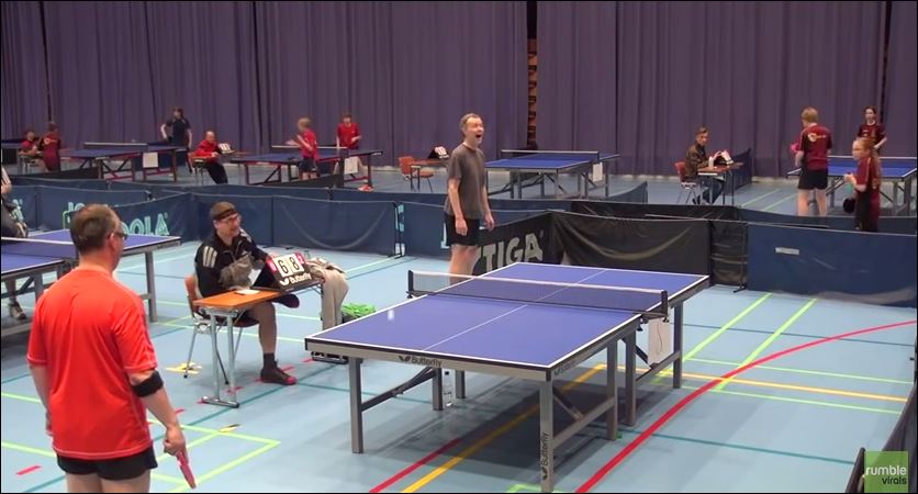 Ο “μάγος” του πινγκ πονγκ – ΒΙΝΤΕΟ