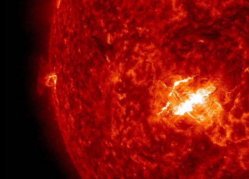 Ηλιακή έκρηξη προκάλεσε ισχυρή γεωμαγνητική καταιγίδα