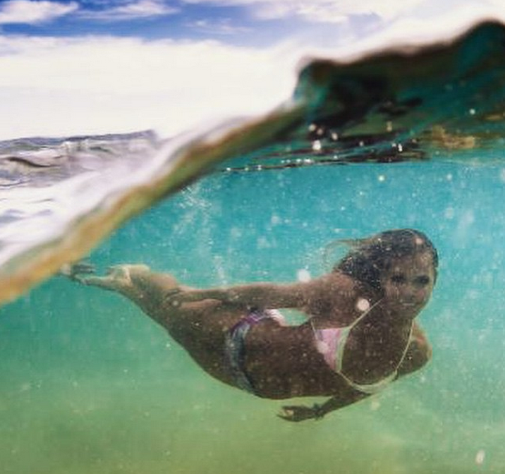 It's hard not to get inspired! Karena and Katrina are in great shape.