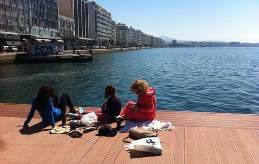 Λιάζονται… στην παραλία Θεσσαλονίκης- ΦΩΤΟ