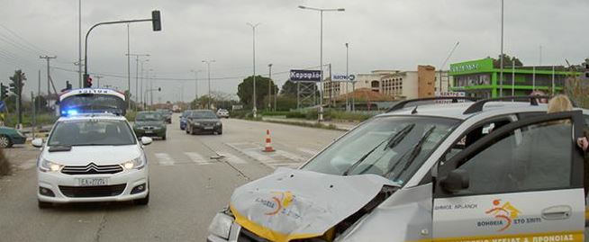 Τροχαίο με 4 τραυματίες στον Πύργο – ΦΩΤΟ