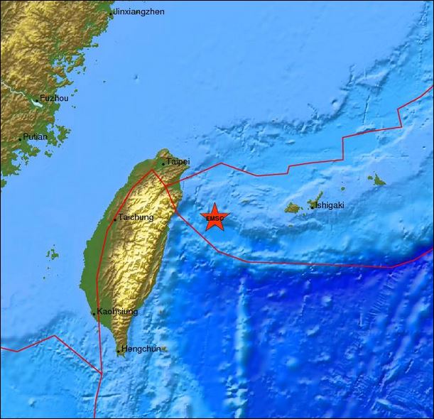 Σεισμός 6,8R στην Ταϊβάν-Προειδοποίηση για τσουνάμι – ΤΩΡΑ