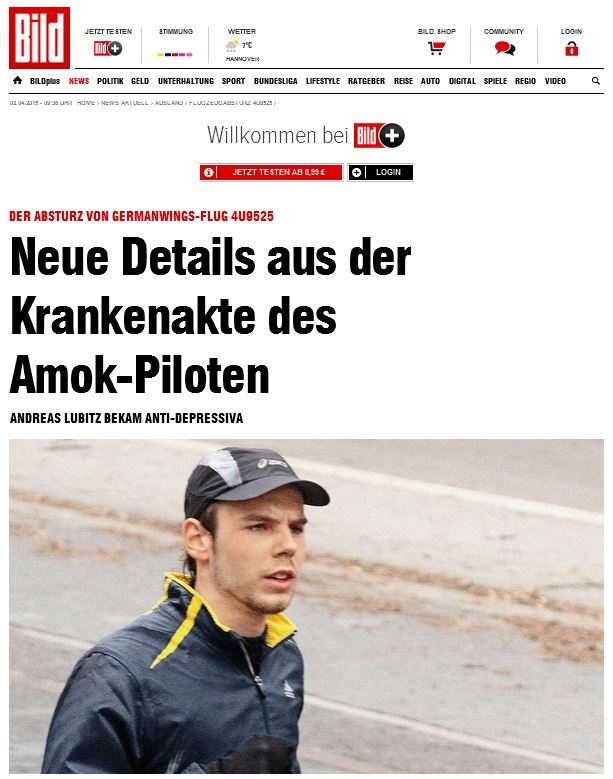 Bild: Ο Λούμπιτς είχε πει ψέματα και στους γιατρούς