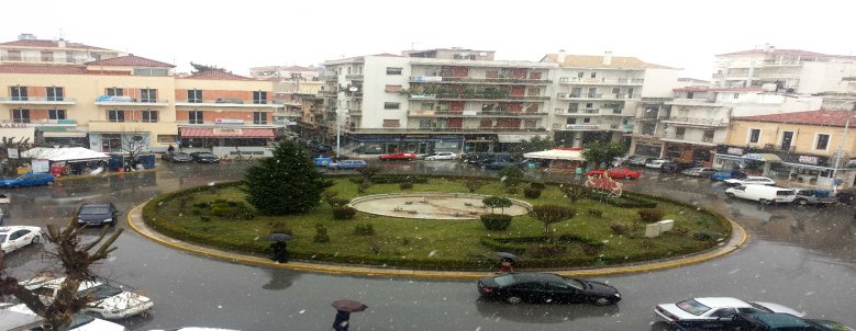 Mεγάλη Τετάρτη με χιόνι στην Τρίπολη – ΒΙΝΤΕΟ