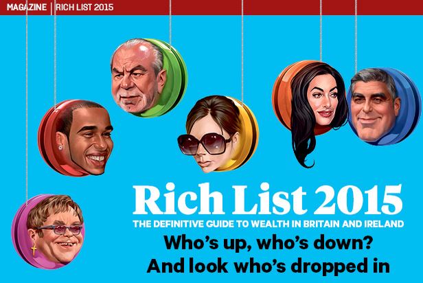 Αυτοί είναι οι πλουσιότεροι Βρετανοί- ΦΩΤΟ