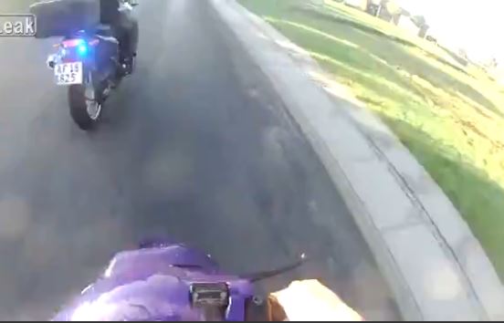 Διέφυγε με… σκούτερ – ΒΙΝΤΕΟ