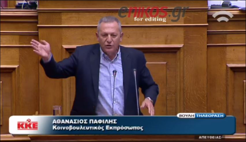 Ο Παφίλης στη Χρυσή Αυγή: Είστε απόγονοι των κουκουλοφόρων της κατοχής – ΒΙΝΤΕΟ