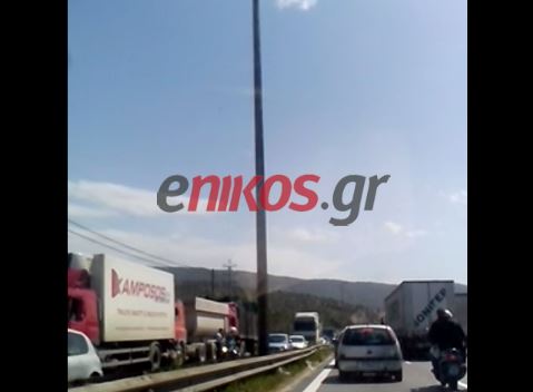 Το μποτιλιάρισμα στον Ασπρόπυργο – ΒΙΝΤΕΟ