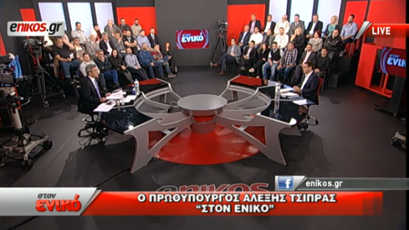 Ο Πρωθυπουργός «στον ενικό» με τον Νίκο Χατζηνικολάου