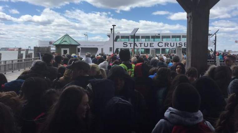 Οι πρώτες εικόνες από το Άγαλμα της Ελευθερίας – ΒΙΝΤΕΟ