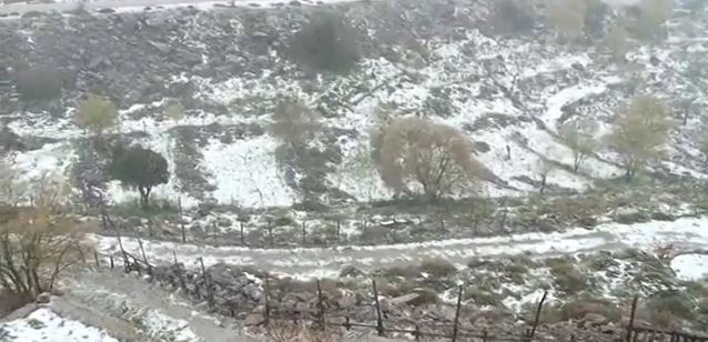 Χιόνισε τον Απρίλιο στο Λασίθι μετά από 20 χρόνια – ΦΩΤΟ