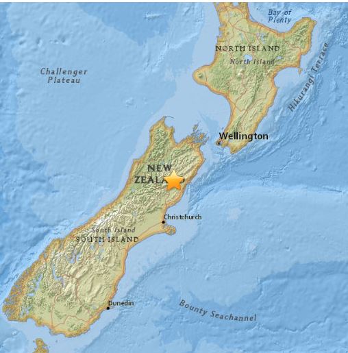Σεισμός 6.3R στη Νέα Ζηλανδία
