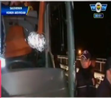 Στόχος ήταν ο οδηγός του πούλμαν της Φενερμπαχτσέ – ΒΙΝΤΕΟ