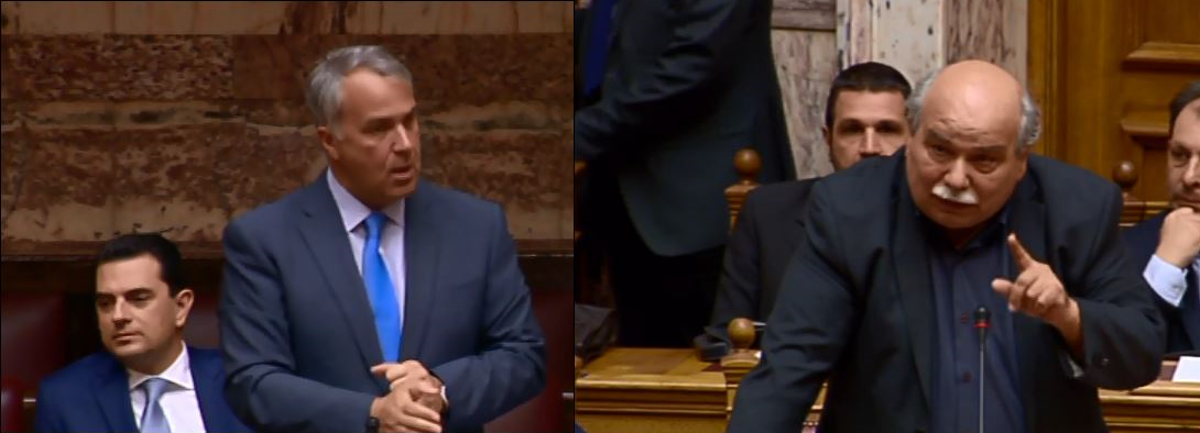 Κόντρα Βούτση – Βορίδη στη βουλή – ΒΙΝΤΕΟ