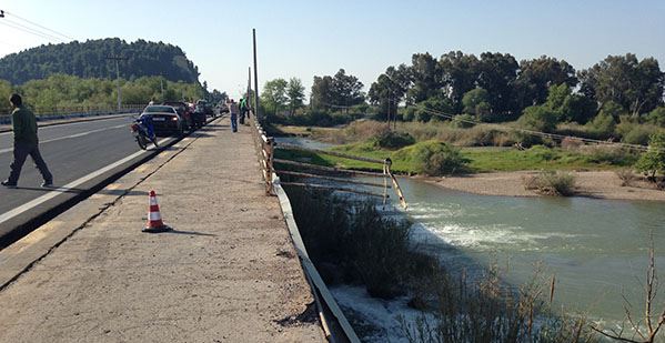Μυστήριο με ατύχημα στη γέφυρα του Αλφειού- ΒΙΝΤΕΟ