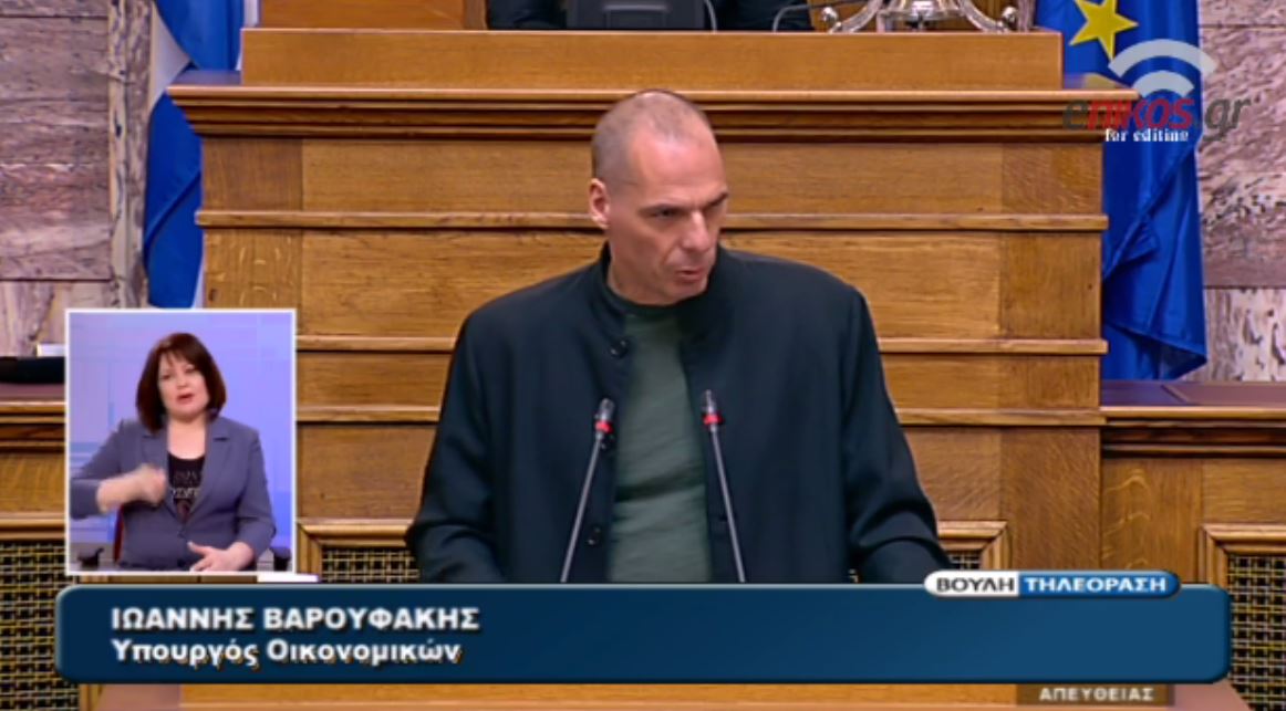 “Νόμιμο αλλά μη βιώσιμο” χαρακτήρισε το χρέος ο Βαρουφάκης – ΒΙΝΤΕΟ