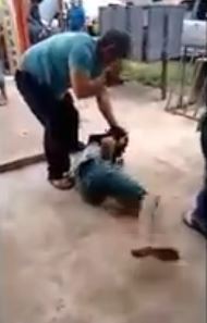 Τον “μαύρισε” στο ξύλο γιατί πείραξε την κόρη του – ΒΙΝΤΕΟ