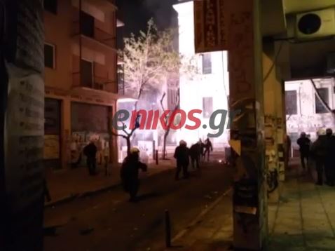 Πέντε συλλήψεις και οκτώ προσαγωγές στα επεισόδια