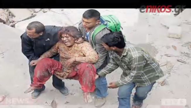 Προσπάθειες να βρεθούν επιζώντες από το σεισμό στο Νεπάλ – ΒΙΝΤΕΟ