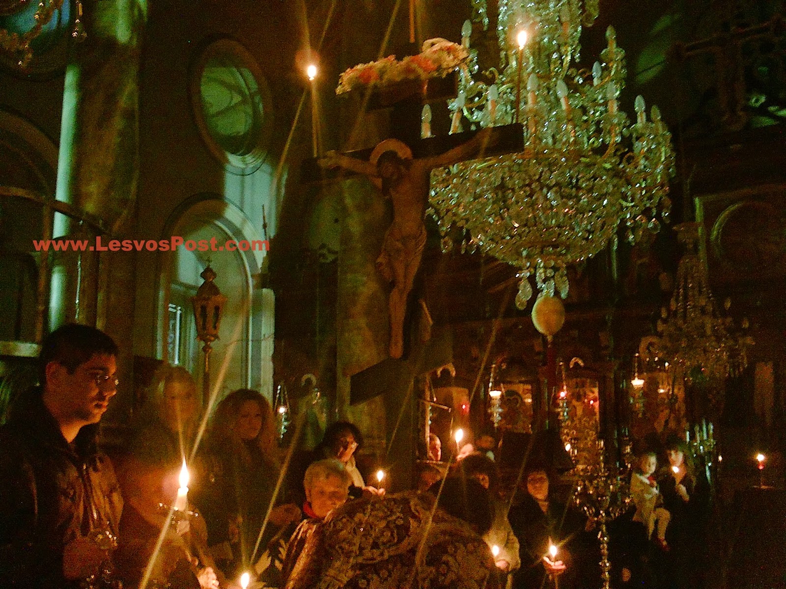 Η σταύρωση του Ιησού στην Συκούντα Λέσβου – ΒΙΝΤΕΟ