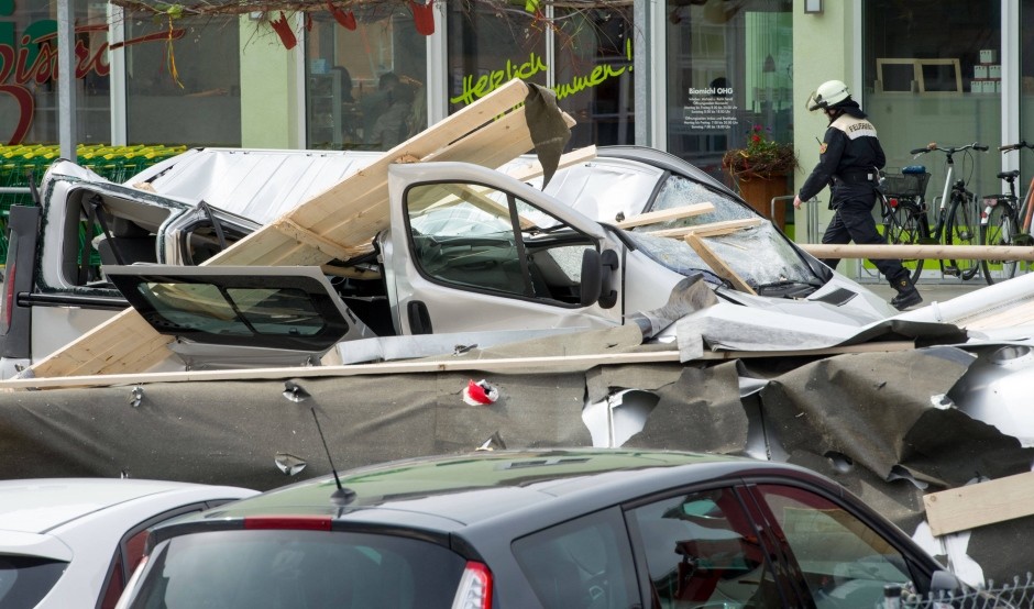 Επτά νεκροί στη Γερμανία λόγω της κακοκαιρίας
